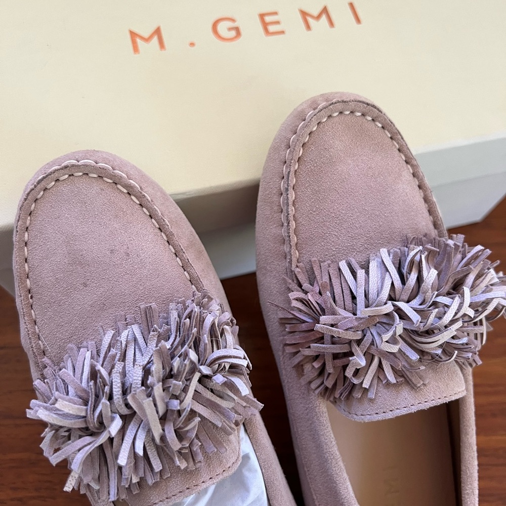 M Gemi Pom driving shoe size 38